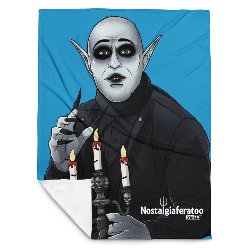 Nostalgiaferatoo® Portrait Throw Blanket