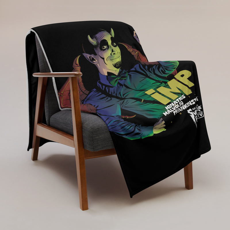 IMP (Ignatius Malvolio Prankenstein®) Sven Squad® Throw Blanket
