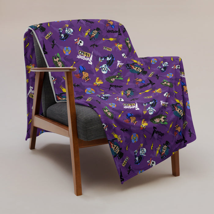 Svengoolie® Cartoon Pattern Throw Blanket