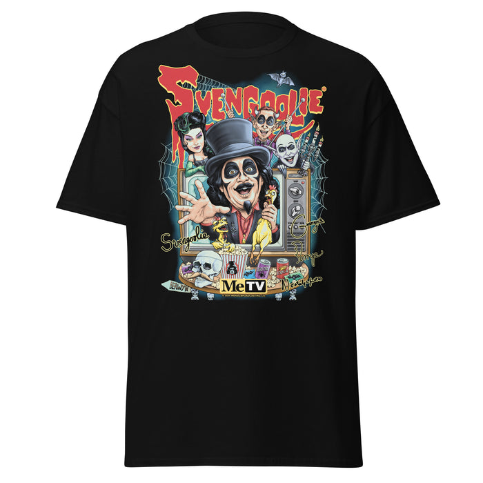 "Svengoolie's in the House" Svengoolie® T-Shirt by Allen Mudgett (2026 Series)