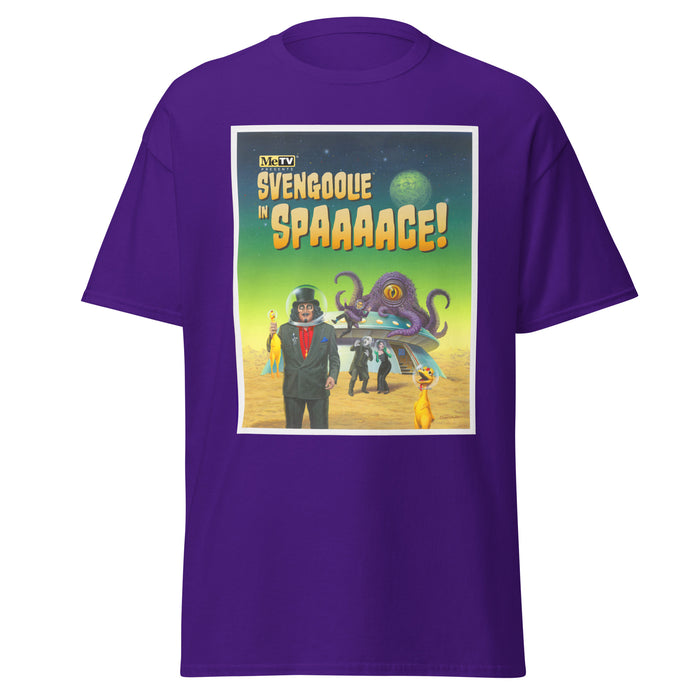 "Svengoolie in Spaaaace" Svengoolie®T-Shirt by Chris White (2026 Series)