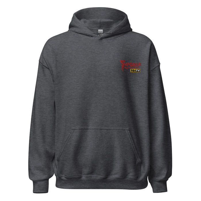 "Too Drawn Out" Svengoolie® Pullover Hoodie by Rich Koz