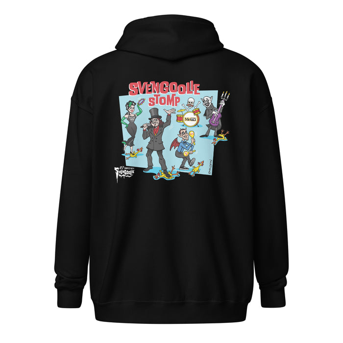 Svengoolie® 45th Anniversary Zip-up Hoodie by Jeff Carlson