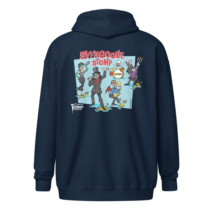 Svengoolie® 45th Anniversary Zip-up Hoodie by Jeff Carlson