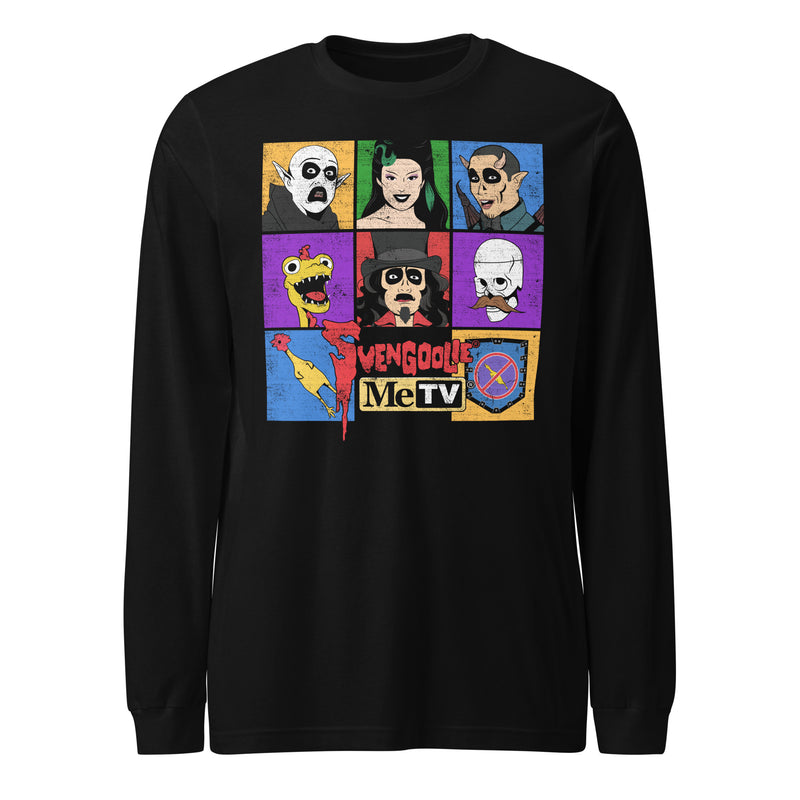 Svengoolie® Squares Long-Sleeve Shirt