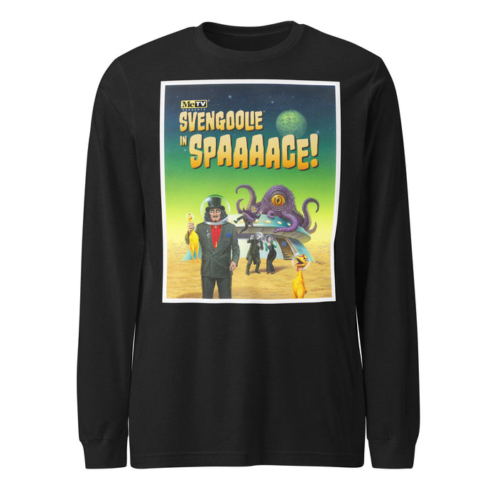 "Svengoolie in Spaaaace" Svengoolie® Long-sleeve Shirt by Chris White (2026 Series)