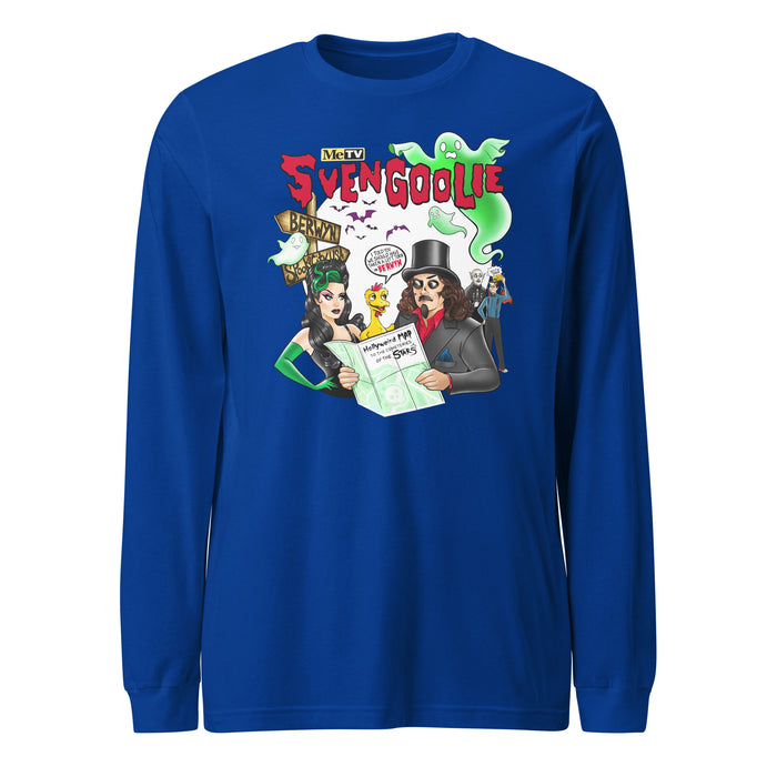 "Svengoolie's Stumped" Svengoolie® Long-sleeve Shirt by Becca Whitaker (2026 Series)