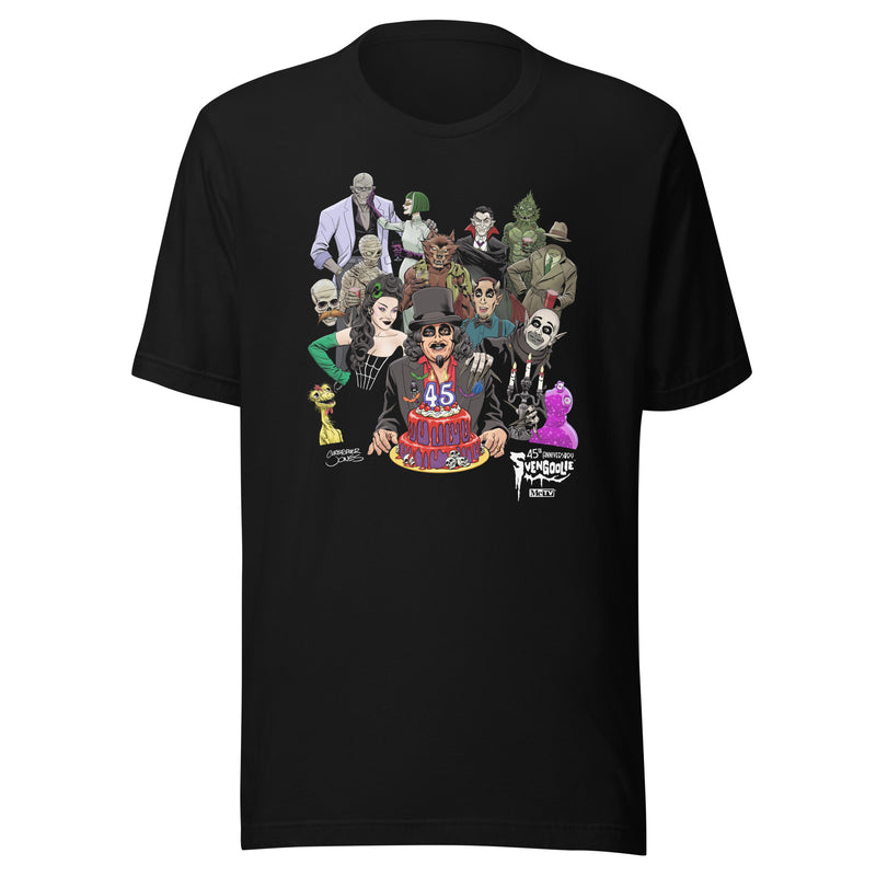 Svengoolie® 45th Anniversary T-Shirt by Christopher Jones