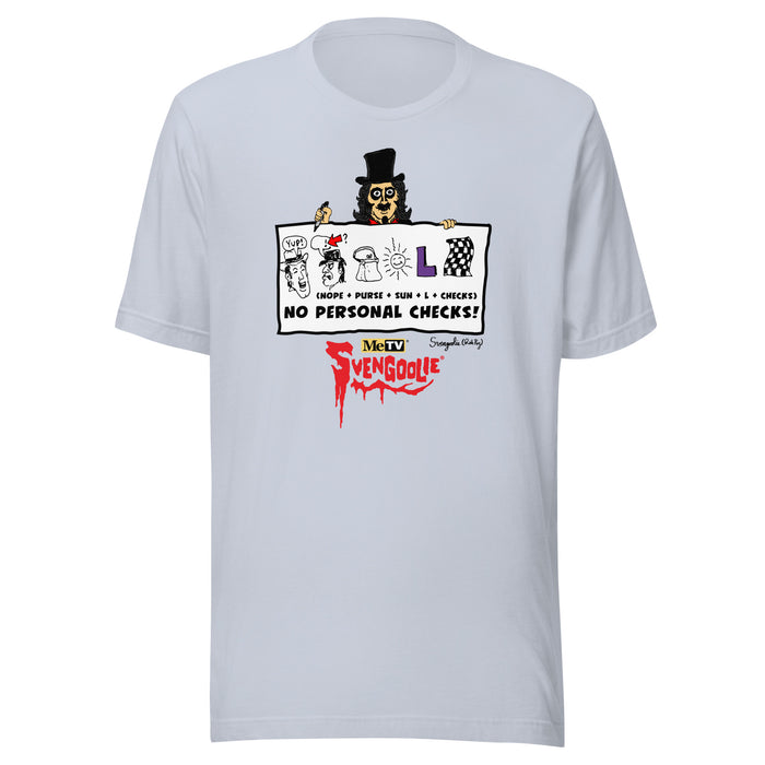 "Too Drawn Out" Svengoolie® T-Shirt by Rich Koz