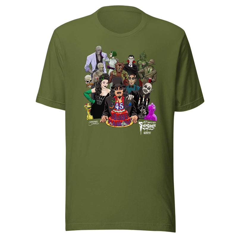 Svengoolie® 45th Anniversary T-Shirt by Christopher Jones