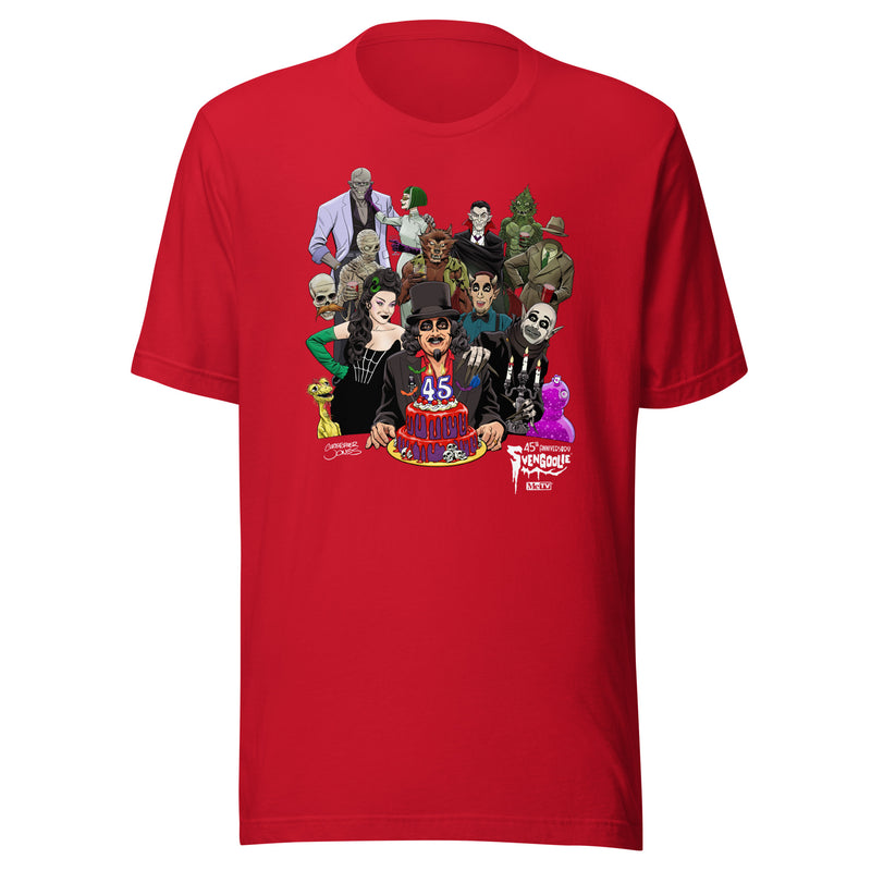 Svengoolie® 45th Anniversary T-Shirt by Christopher Jones