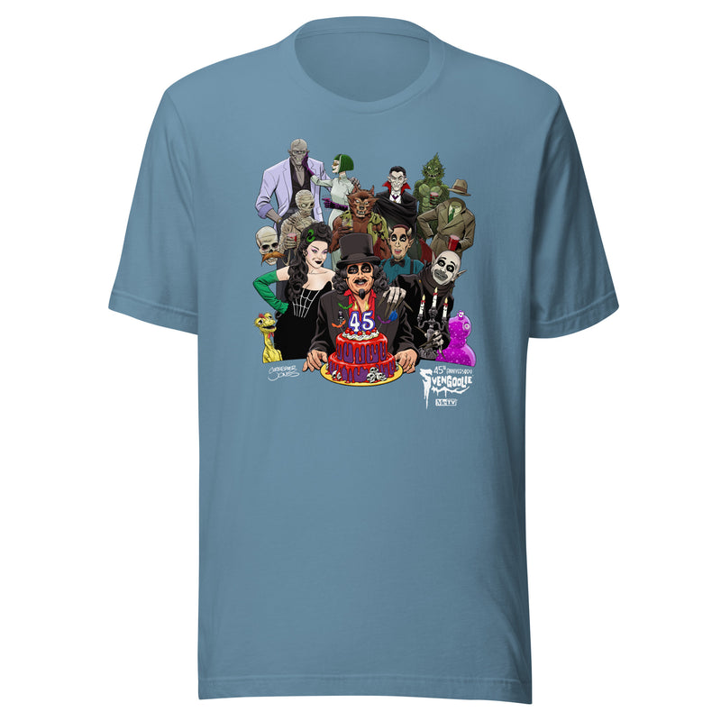 Svengoolie® 45th Anniversary T-Shirt by Christopher Jones