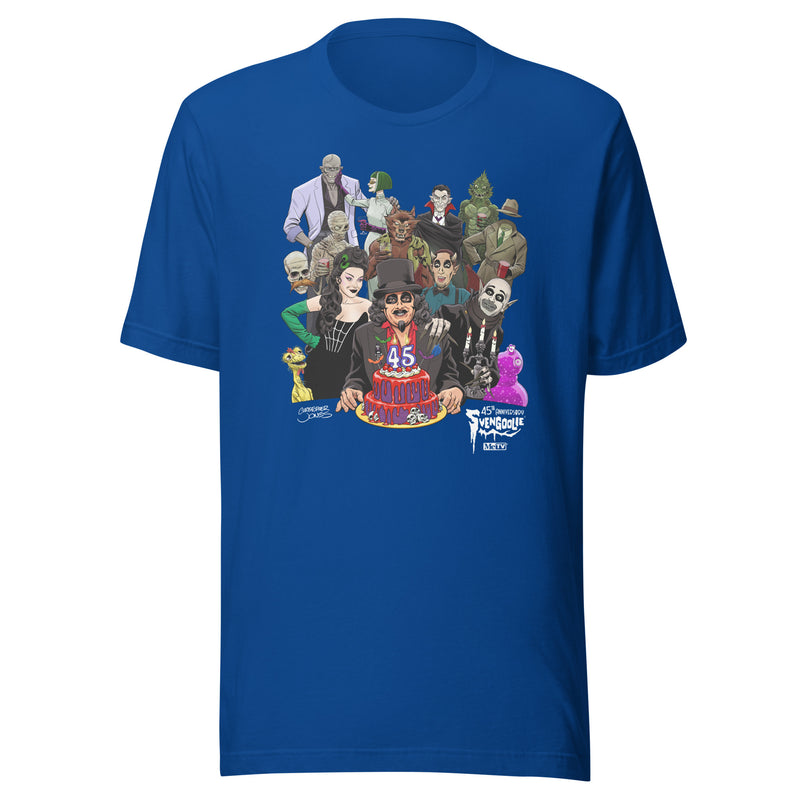 Svengoolie® 45th Anniversary T-Shirt by Christopher Jones