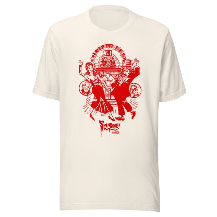 "Sven Boogie" Svengoolie® T-Shirt by Joe Staton (2025 Series)