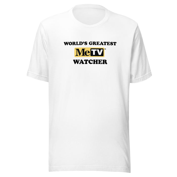 "World's Greatest MeTV Watcher" Unisex Style T-Shirt