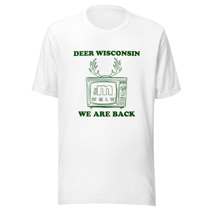Deer Wisconsin WMLW Retro T-Shirt