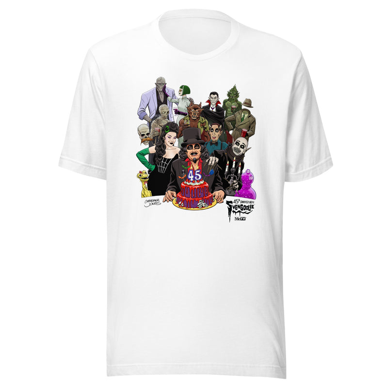 Svengoolie® 45th Anniversary T-Shirt by Christopher Jones