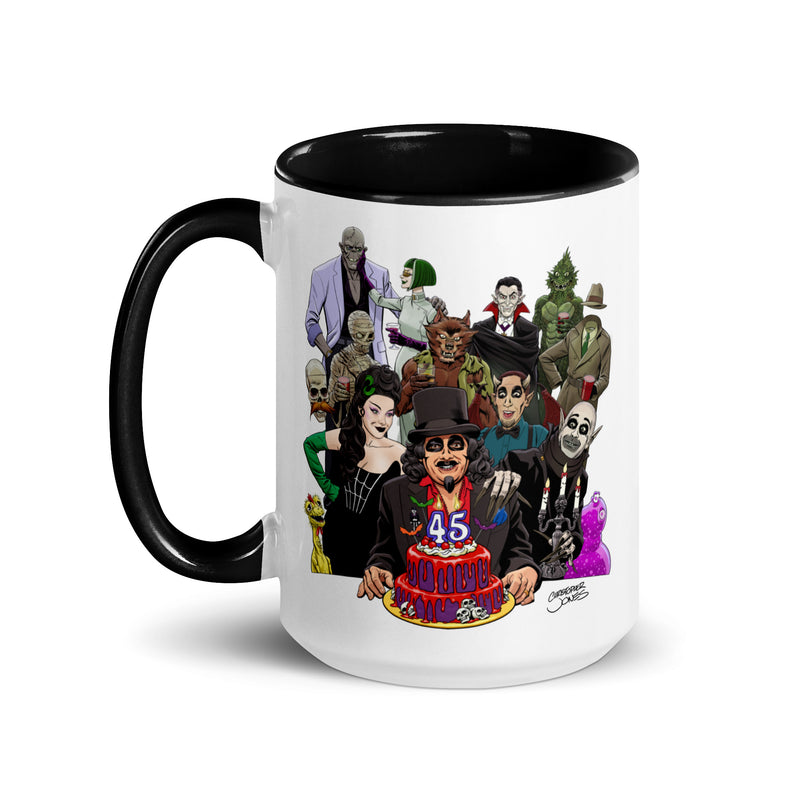 Svengoolie® 45th Anniversary Ceramic Mug by Christopher Jones