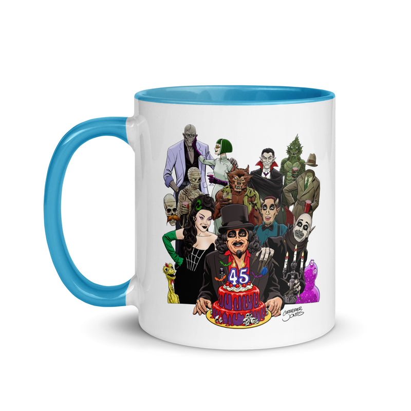 Svengoolie® 45th Anniversary Ceramic Mug by Christopher Jones