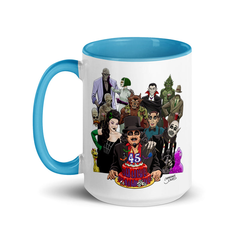 Svengoolie® 45th Anniversary Ceramic Mug by Christopher Jones