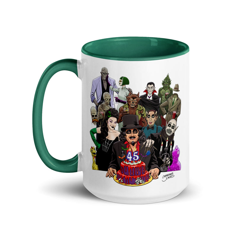 Svengoolie® 45th Anniversary Ceramic Mug by Christopher Jones