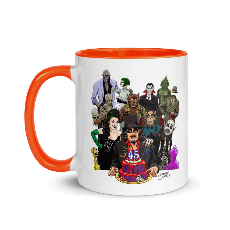 Svengoolie® 45th Anniversary Ceramic Mug by Christopher Jones