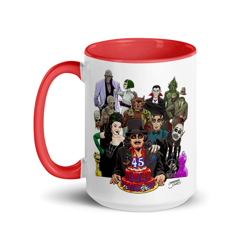 Svengoolie® 45th Anniversary Ceramic Mug by Christopher Jones