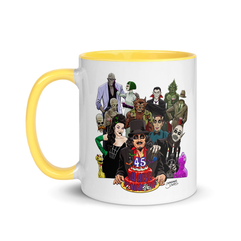 Svengoolie® 45th Anniversary Ceramic Mug by Christopher Jones