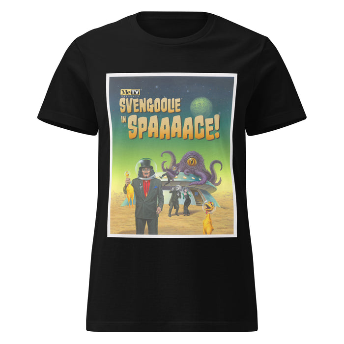 "Svengoolie in Spaaaace" Svengoolie®T-Shirt by Chris White (2026 Series)