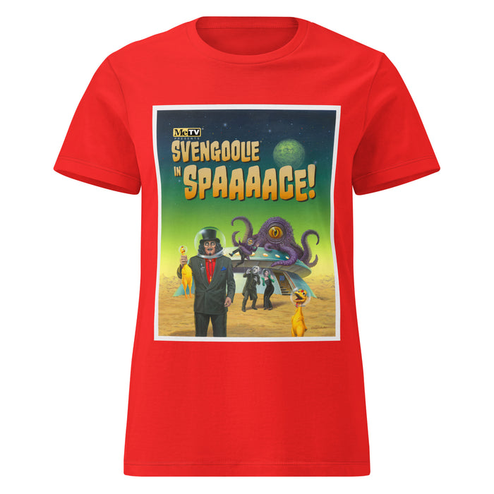 "Svengoolie in Spaaaace" Svengoolie®T-Shirt by Chris White (2026 Series)