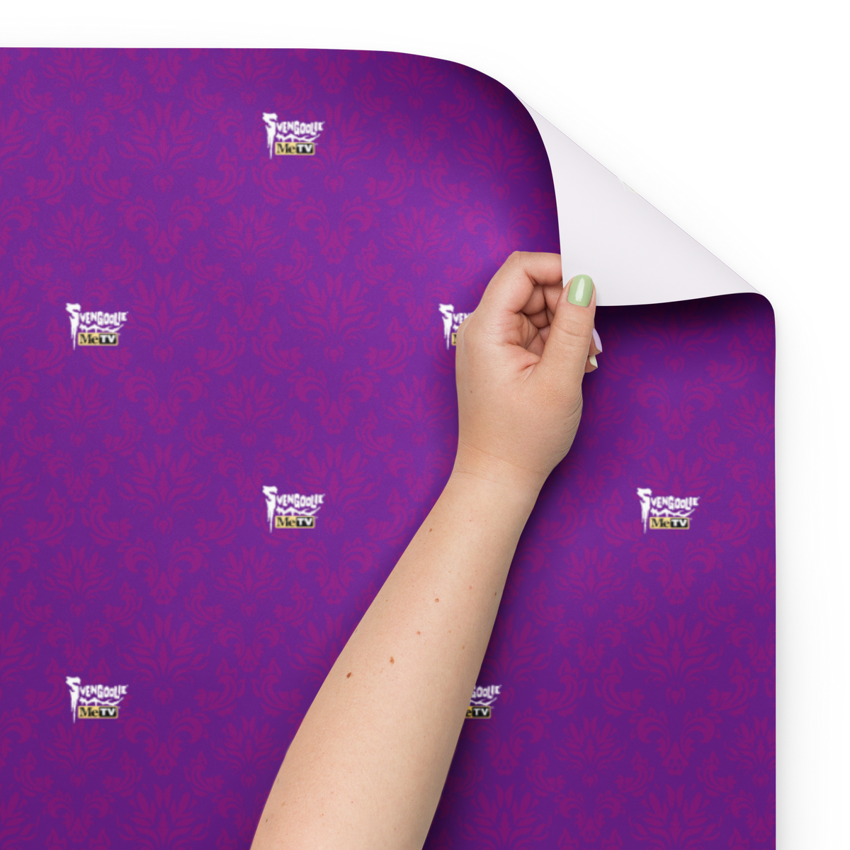 Svengoolie Floral Wrapping Paper MeTV Mall svengoolie-floral-wrapping-paper-metv-mall