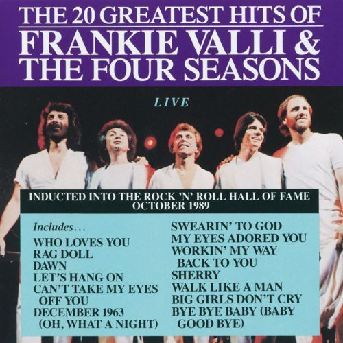 20 Greatest Hits Live (CD) - The Four Seasons
