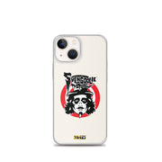 White iPhone case featuring Svengoolie target logo in center and "MeTV" logo at bottom.