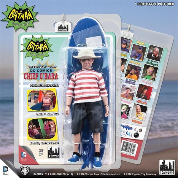 Batman Classic 1966 TV Series Retro Figurine: Surfing Chief O'Hara ...