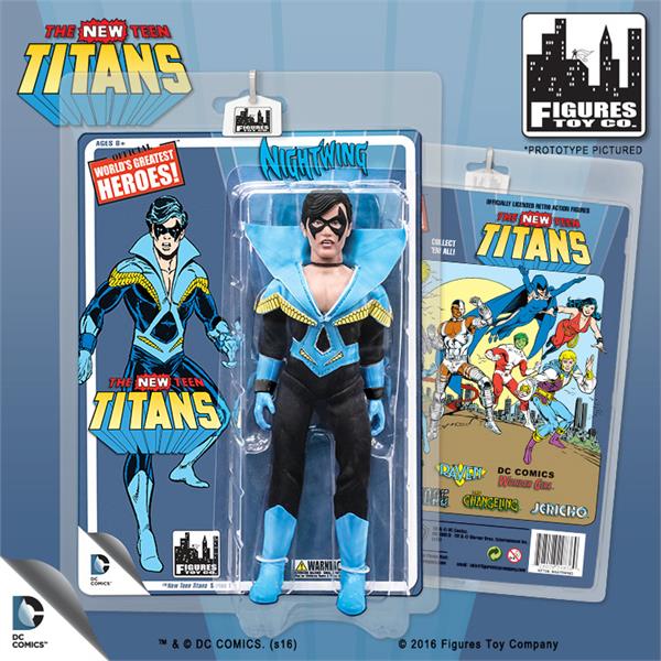 The New Teen Titans Retro 8 Inch Action Figures Series 1: Nightwing