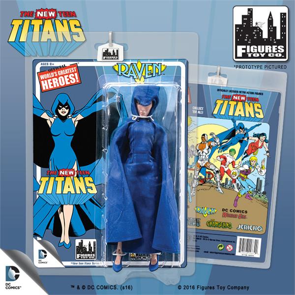 The New Teen Titans Retro 8 Inch Action Figures Series 1: Raven