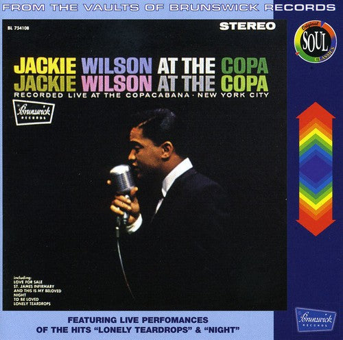 Jackie Wilson at the Copa (CD) - Jackie Wilson