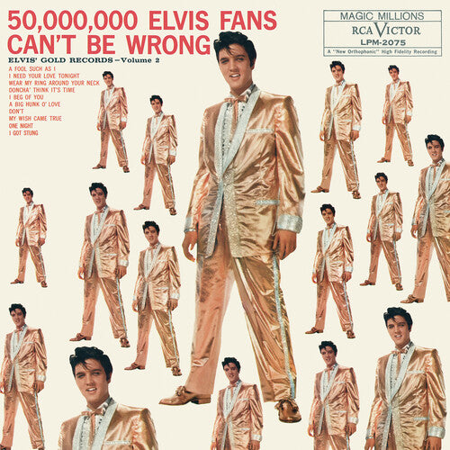 50,000,000 Elvis Fans Can't Be Wrong: Elvis' Gold Records Volume 2 (Vinyl) - Elvis Presley