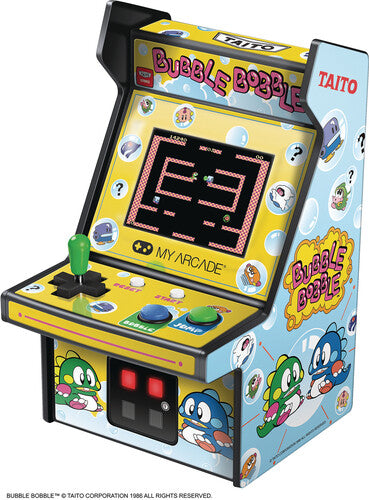 My Arcade DGUNL-3241 Bubble Bobble Micro Player  Retro Arcade Machine - 6.75 IN