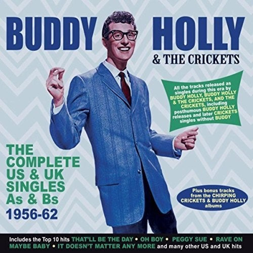 Complete Us & Uk Singles As & Bs 1956-62 (CD) - Buddy Holly & Crickets