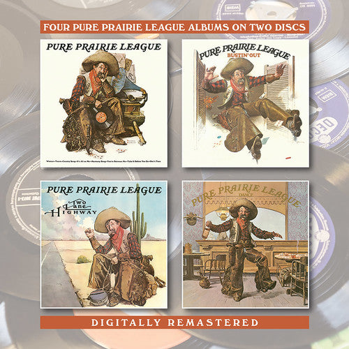 Pure Prairie League / Bustin Out / Two Lane Highway / Dance (CD) - Pure Prairie League