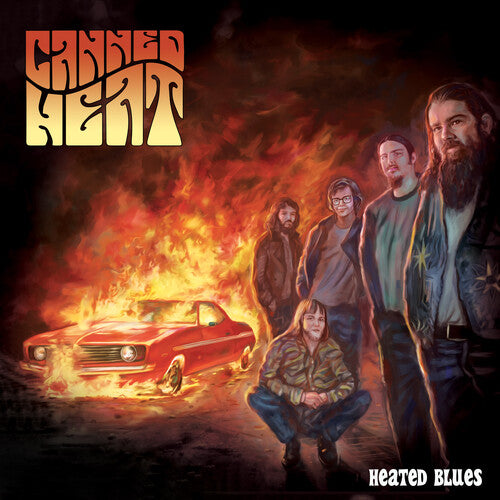 Heated Blues (red & Yellow Splatter) (Vinyl) - Canned Heat