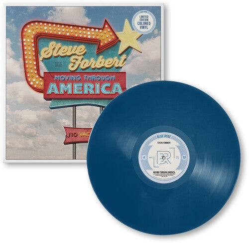 Moving Through America (Blue) (Vinyl) - Steve Forbert