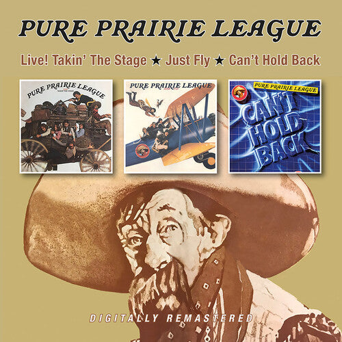 Live! Takin' The Stage / Just Fly / Can't Hold Back (CD) - Pure Prairie League