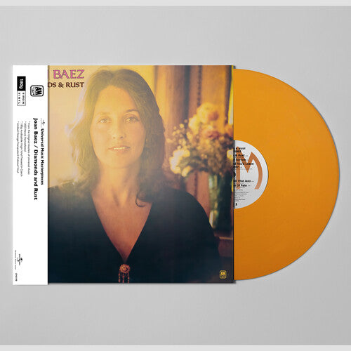 Diamonds & Rust - Ltd 180gm Transparent Orange Vinyl (Vinyl) - Joan Baez