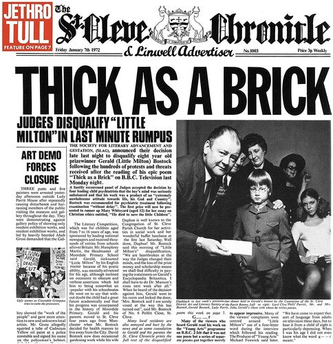 Thick As A Brick (50th Anniversary Special Edition) (CD) - Jethro Tull