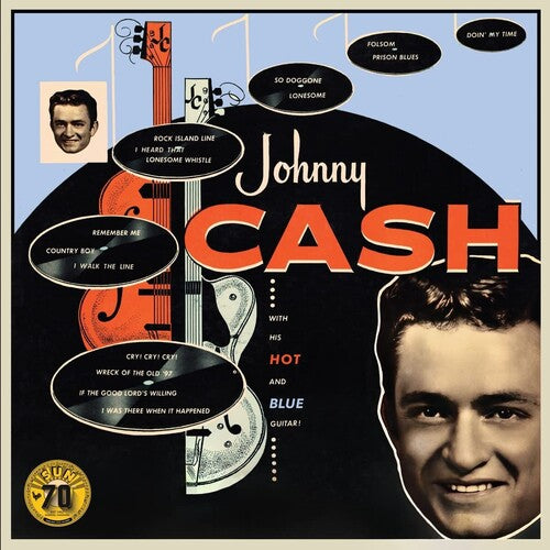 With His Hot And Blue Guitar (Sun Records 70th Anniversary) (Vinyl) - Johnny Cash