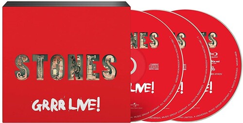 GRRR Live!  [2 CD/Blu-ray] (CD) - The Rolling Stones