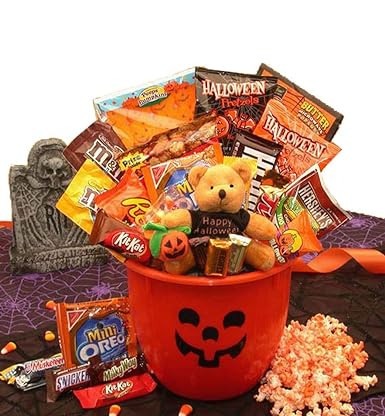 Halloween Tricks and Treats Gift Pail