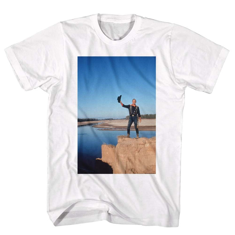 T-Shirt featuring design named John Wayne - Livin' on the Edge